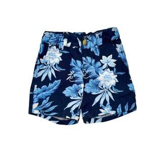 Janie and Jack Tropical Floral Poplin Shorts Size 2T
